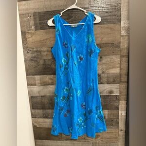 Valentyne | 100% Linen Floral Dress